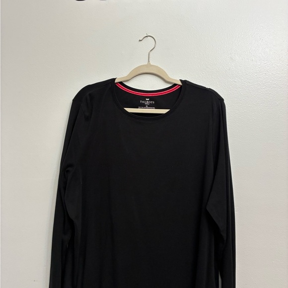 Talbots Tops - Talbots Black Long Sleeve Men's Tee